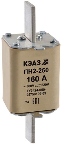 Вставка плавкая предохранителя Кэаз ПН2-250 125А картинка